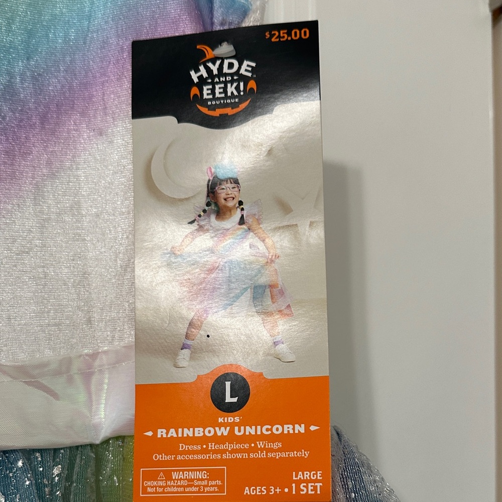 Sparkling Rainbow Princess Costume for Kids - Picture 2 of 6